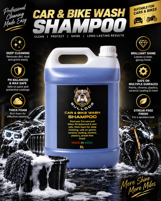 BULLDOG Car & Bike Wash Shampoo 5L