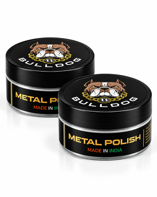 BULLDOG Metal polish pack of 2
